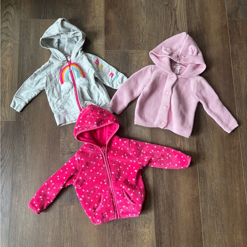 Baby Girl 6-12 month Hoodies Set